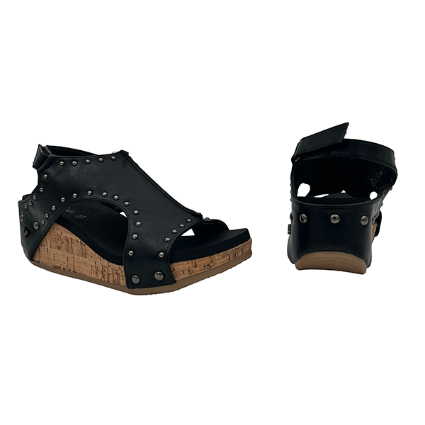 Medium Cork Wedge Sandal - 1379