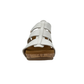 Slip On Sandal On Medium Cork Wedge - 1380