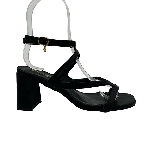 Medium Heel Ankle Strap Sandal - 1383