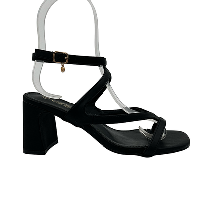 Medium Heel Ankle Strap Sandal - 1383