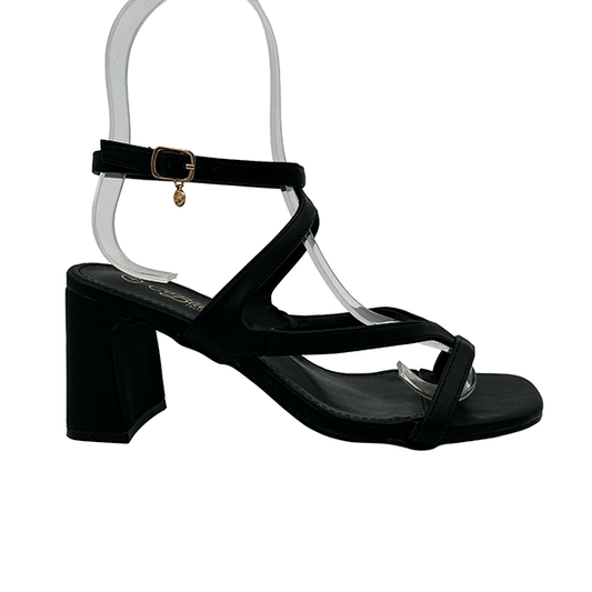 Medium Heel Ankle Strap Sandal - 1383