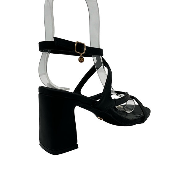 Medium Heel Ankle Strap Sandal - 1383