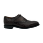 Leather Ostrich And Patent Combo Formal Shoe - 1386