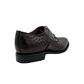Leather Ostrich And Patent Combo Formal Shoe - 1386