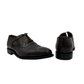 Leather Ostrich And Patent Combo Formal Shoe - 1386