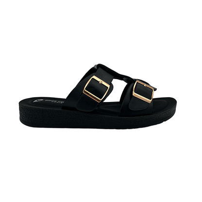 Comfort T Bar Slip On Sandal - 1389