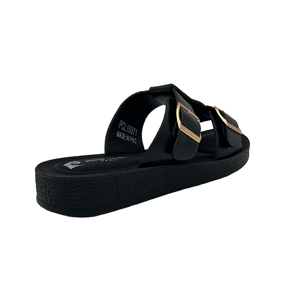 Comfort T Bar Slip On Sandal - 1389