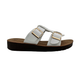 Comfort T Bar Slip On Sandal - 1389