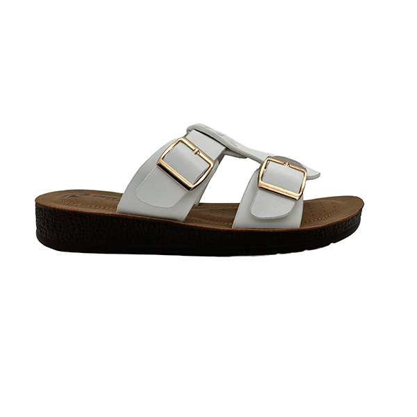 Comfort T Bar Slip On Sandal - 1389