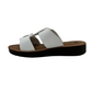 Comfort T Bar Slip On Sandal - 1389
