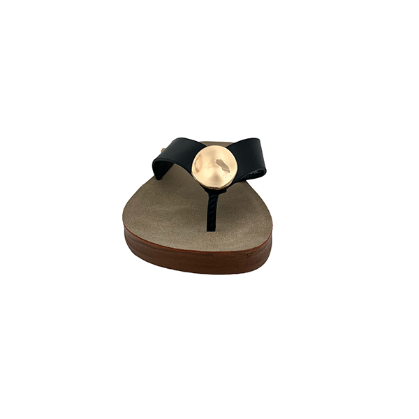 Toe Thong Sandal With Button - 1396