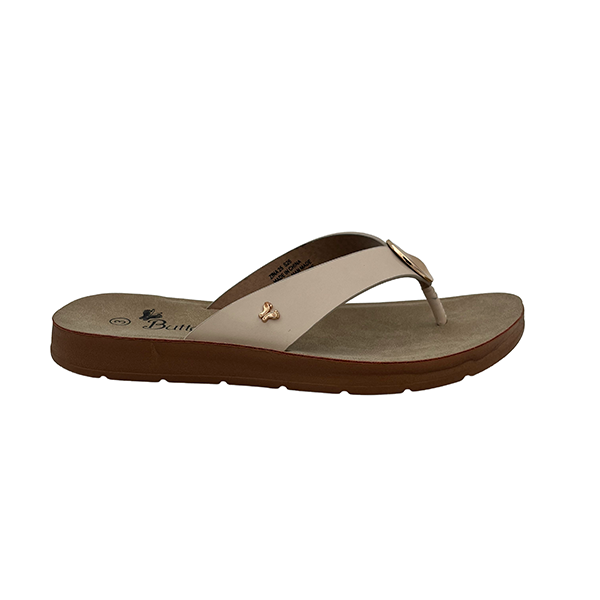 Toe Thong Sandal With Button - 1396