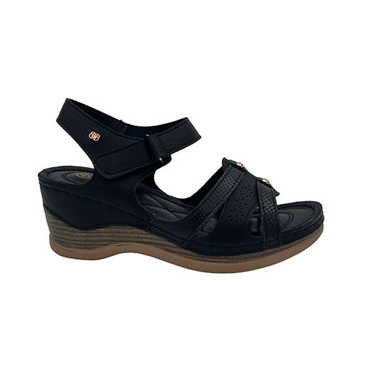Comfort Sandal On Medium Wedge - 1398