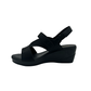 Comfort Velcro Strap Sandal On Wedge - 1399