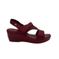 Comfort Velcro Strap Sandal On Wedge - 1399