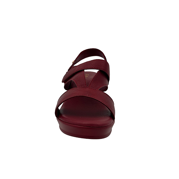 Comfort Velcro Strap Sandal On Wedge - 1399