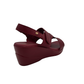 Comfort Velcro Strap Sandal On Wedge - 1399