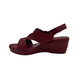 Comfort Velcro Strap Sandal On Wedge - 1399