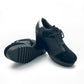 Combo Lace Up On Wedge - 0380