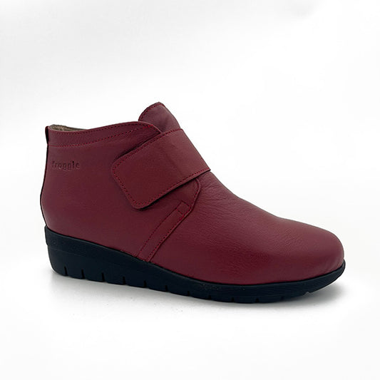 Ankle Boot With Velcro Strap - 0436