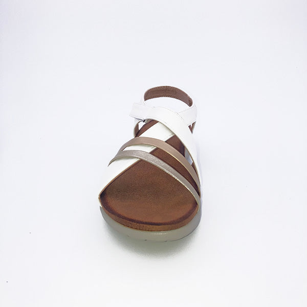 Brown Ladies Velcro Sandal