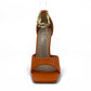 High Heel Square Toe With Ankle Chain - 0579