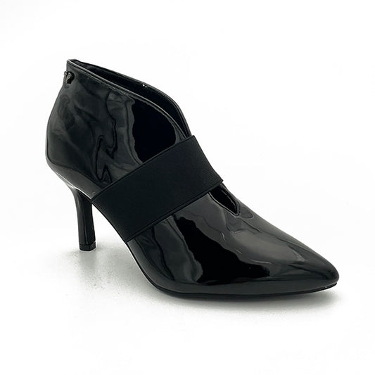 Pointy Patent Ankle Boot - 0635