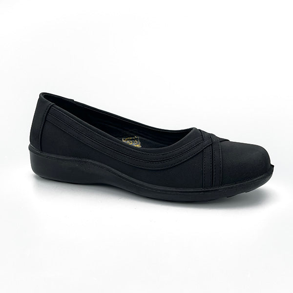 Cushion walk black on sale shoes