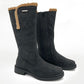 Long Boot With Fur Trim - 0659