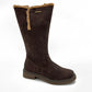Long Boot With Fur Trim - 0659