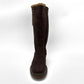 Long Boot With Fur Trim - 0659