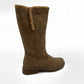 Long Boot With Fur Trim - 0659