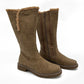 Long Boot With Fur Trim - 0659